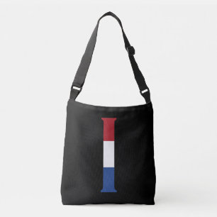 I Monogram övertäckte NLD-Flagga på BK-kassett Axelväska