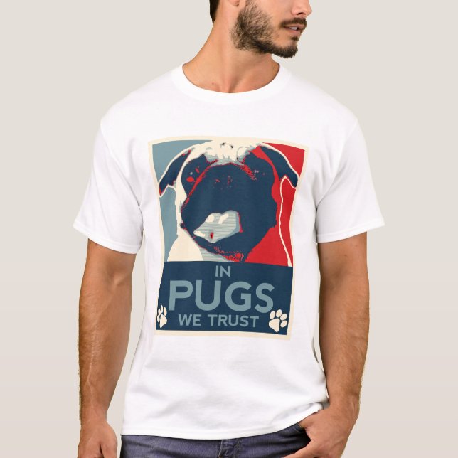 I mops litar på vi T-skjortan Tee (Framsida)