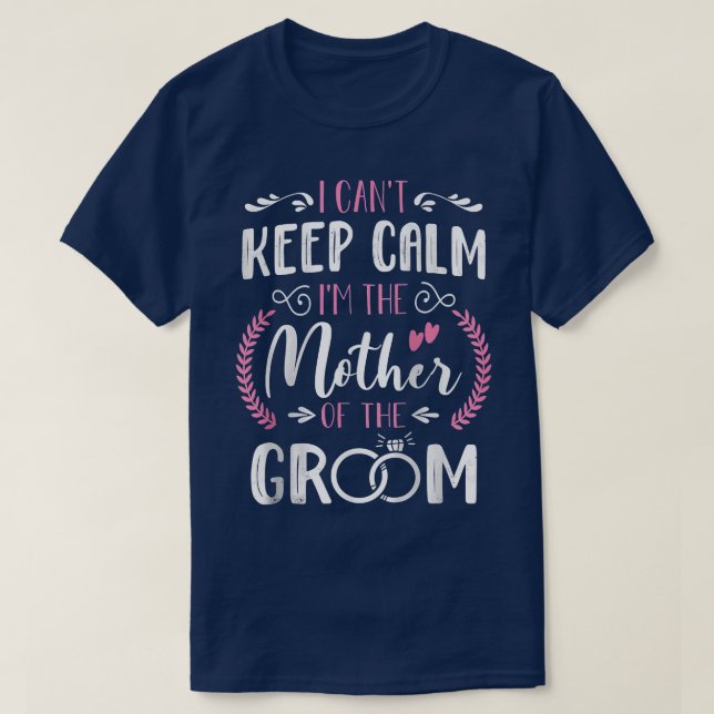 I Mor i Groom Cute Bröllop Giftermål G T Shirt (Design framsida)
