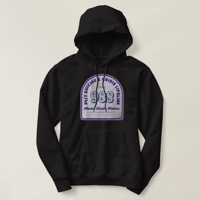 I morgon 1988 behöver du nationellt förebyggande a hoodie (Design framsida)