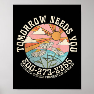 I morgon behöver du ditt nationella självmordsföre poster