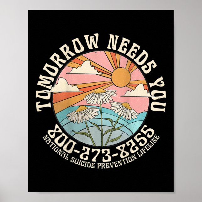 I morgon behöver du ditt nationella självmordsföre poster (Framsidan)