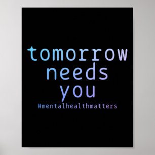 I morgon behöver du psykiska hälsoproblem självmor poster