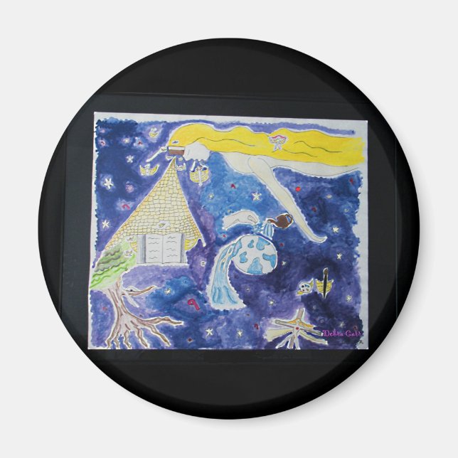 I morgon känner du aldrig till magnet (Framsidan)