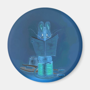 "I mörken" 3" rundakylskåpmagnet Magnet