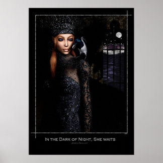 I Mörken Natten väntar hon.. Poster