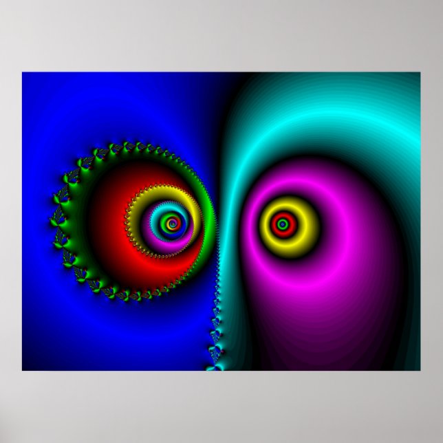 I Mörken, Ögonen på Mesmerized Poster (Framsidan)