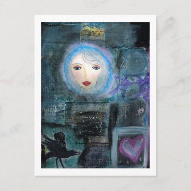 I MÖRKEN VYKORT (Framsida)