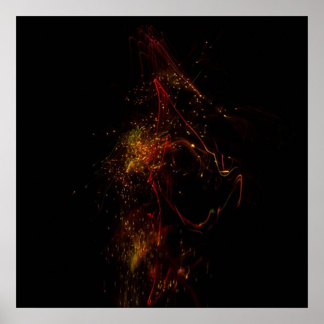 I Mörker 24" x 24", Värdeposterpapper (Matte) Poster (Framsidan)