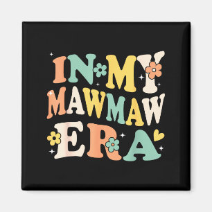 I mormors era rolig sarkastisk groovy retro mödrar magnet