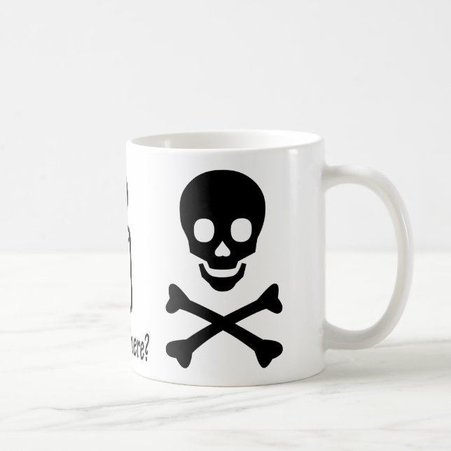 I MORROW, som är där, vart man ska gå Kaffemugg (Höger)
