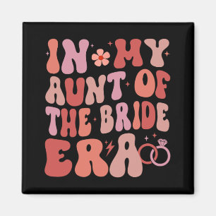 I Moster i Bröllopsdagen Groovy i Bride Era Magnet