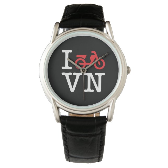 I Motorcykel Vietnam Armbandsur (Framsida)