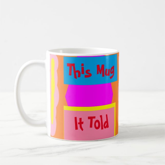 I Mugg är min som jag fick höra så att Joke Design (Vänster)