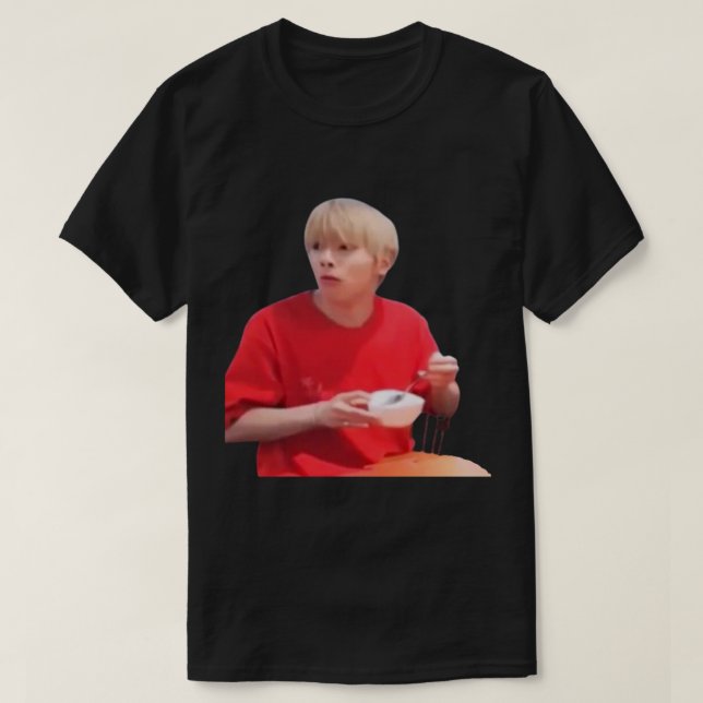 I.N Stray Kids Meme Sticker1 T Shirt (Design framsida)