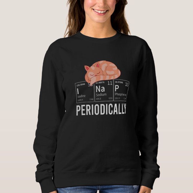 I Nap Periodically Cute Animal Pet Owner  Sleeping T Shirt (Framsida)