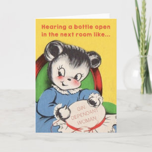 I nästa rum - roligt Mors dag-kort Kort