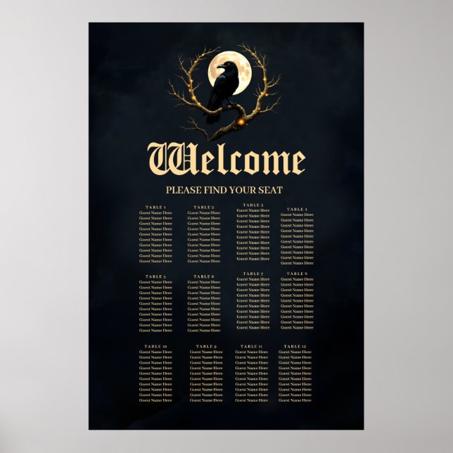I nattens mörker” – Månens tysta  Poster (Framsidan)