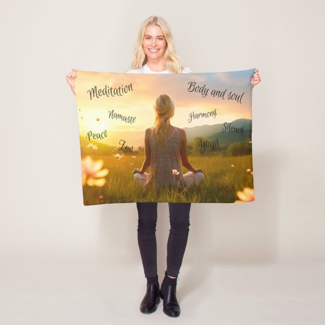 I naturetheten fleecefilt (På plats)