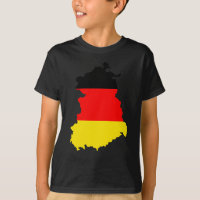 I naturlig storlek East Germany flaggakarta
