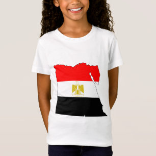 I naturlig storlek egyptenflaggakarta t-shirt