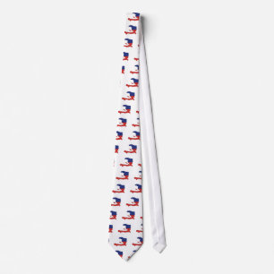 I naturlig storlek Haiti flaggakarta Slips