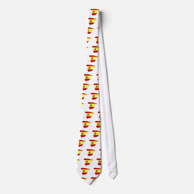 I naturlig storlek Spanien flaggakarta Slips (Framsida)