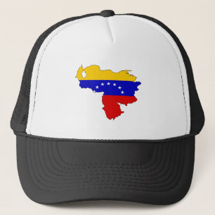 I naturlig storlek Venezuela flaggakarta Truckerkeps