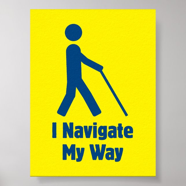 I Navigate My Way Poster (Framsidan)
