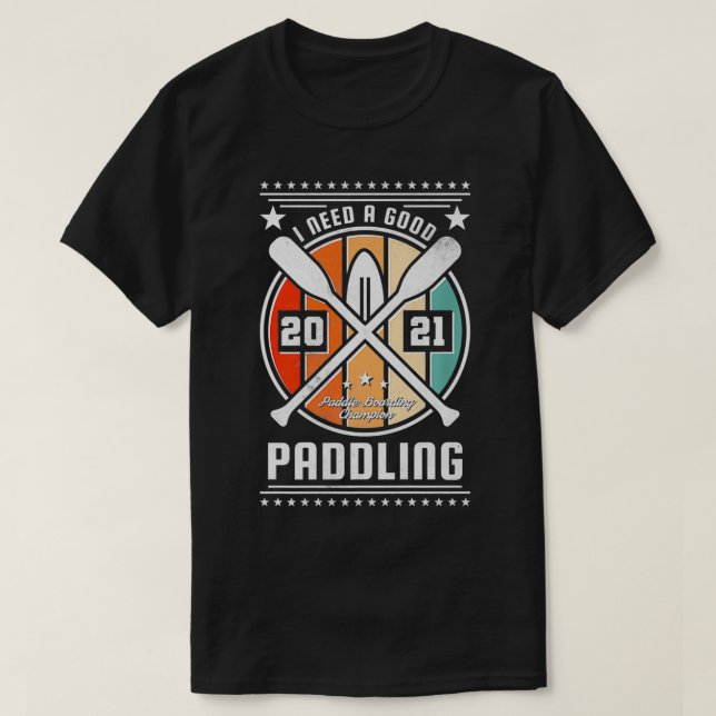 I Need A Good Paddling Premium  T Shirt (Design framsida)