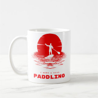 I Need A Good Paddling Rafting T Shirt Kaffemugg
