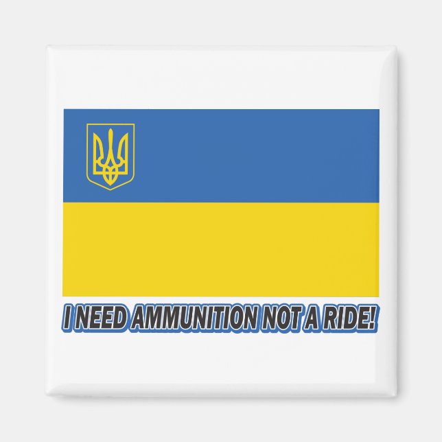 I-need-Ammo Magnet (Framsidan)