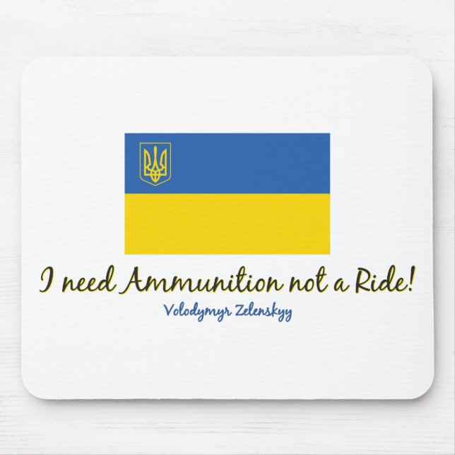 I-need-Ammo-Zelenskyy Musmatta (Framsidan)