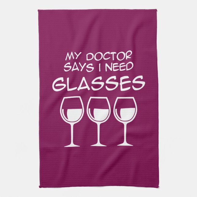 I need glasses kökshandduk (Vertikal)