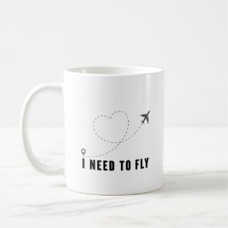 i need to fly mug kaffemugg