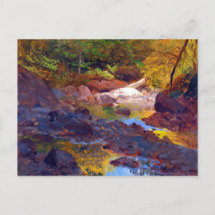 I New England Skogen av Frederic Edwin Church Vykort