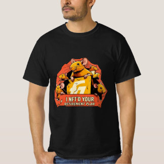 I NFT:s plan Pension - Krypto Råttor T Shirt