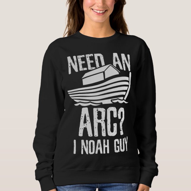 I Noah someone Humor T Shirt (Framsida)