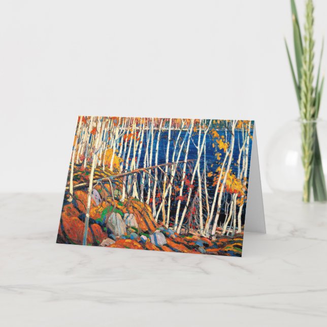 I Northland, bra konst av Tom Thomson, Kort (Framsida)