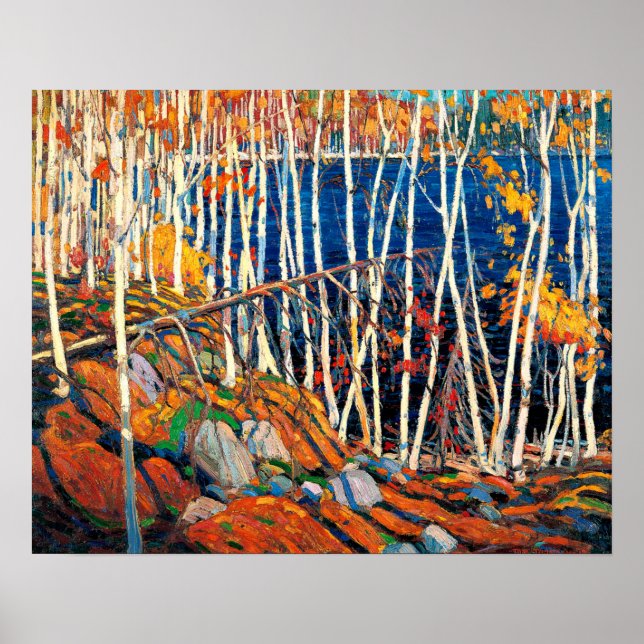 I Northland, bra konst av Tom Thomson, Poster (Framsidan)