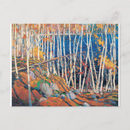 I Northland Ontario Painting av Tom Thomson Vykort