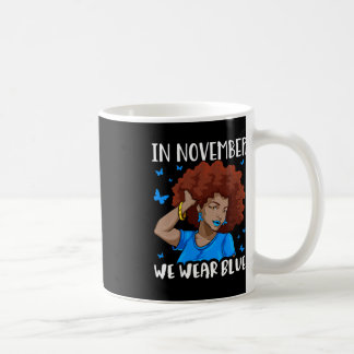 I november 2010 Använda vi Medveten Blue Black Wom Kaffemugg
