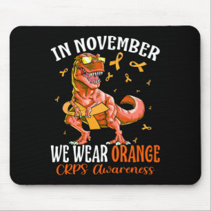 I november 2010 Bära Orange Ribbon Crps Awareness Musmatta