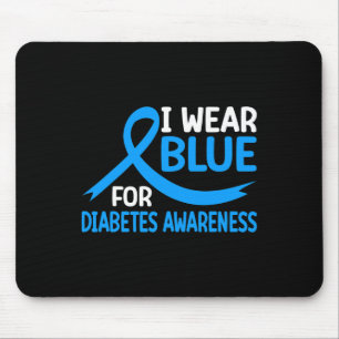 I november 2010 Bära vi blått diabetes - medvetand Musmatta