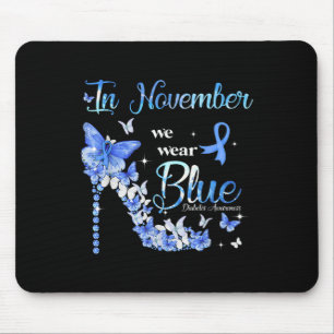 I november 2010 Bära vi Blue Butterflies Diabetes Musmatta