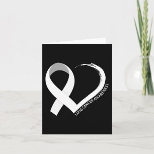 I november 2010 var vi Bära White Lung Cancer Awar Kort