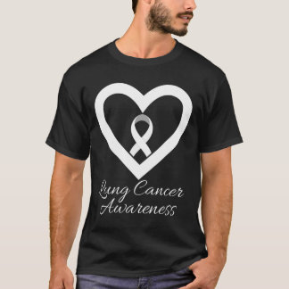 I november 2010 var vi Bära White Lung Cancer Awar T Shirt