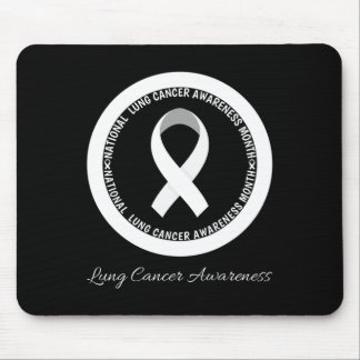 I November Bär Vi Vitt Lungcancer Medvetenhet Måna Musmatta