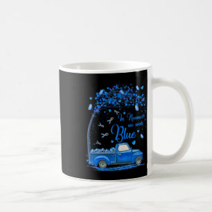 I november Bära Blue Lastbil Butterfly Diabetes Kaffemugg