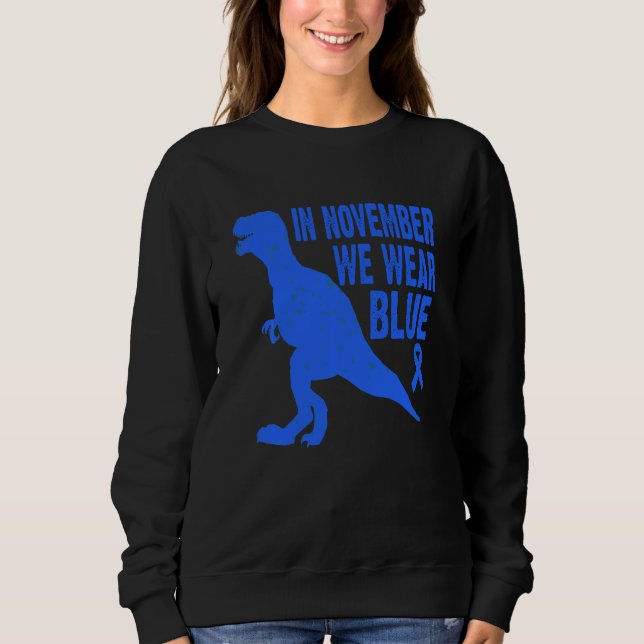 I november Bära vi Blue Diabetes Awareness Toddle T Shirt (Framsida)